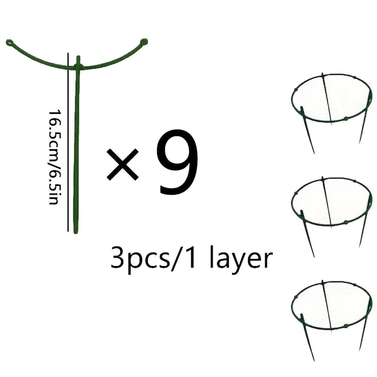 No-Fuss Plant Supports – Perfect for Flowers, Fruits & Veggies! - CartRare
