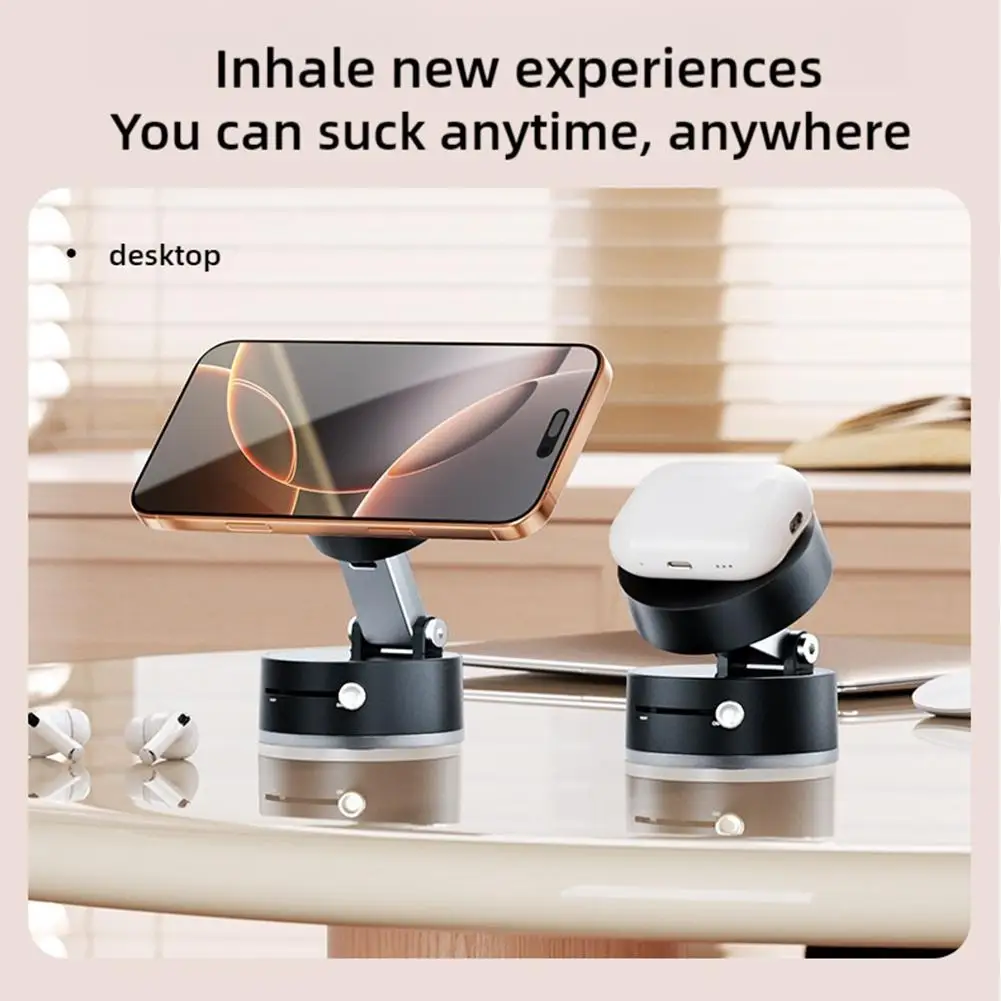 Double-Sided Magnetic Suction Phone Holder Foldable & Adjustable Stand - CartRare