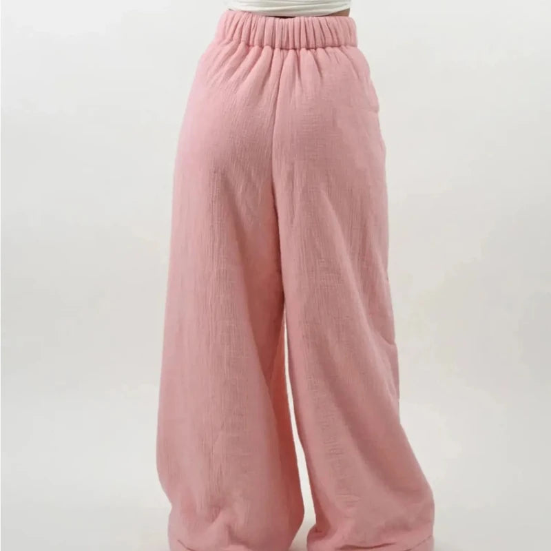Winter Must-Have Wide Leg Pants for Women 2025 – High Waist Loose Fit Street Fashion Edition