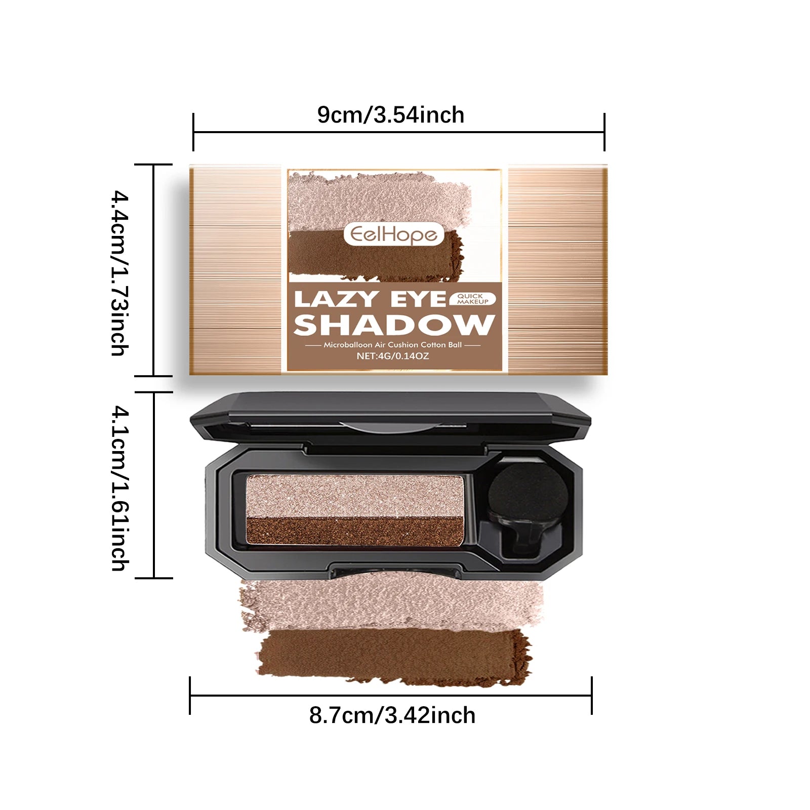 Duo Glow: Perfect Dual Color Eyeshadow