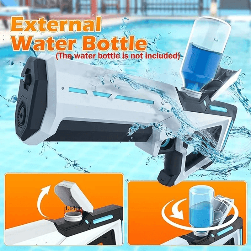 Automatic Electric Water Gun Suction Blaster for Summer Fun Outdoor - CartRare