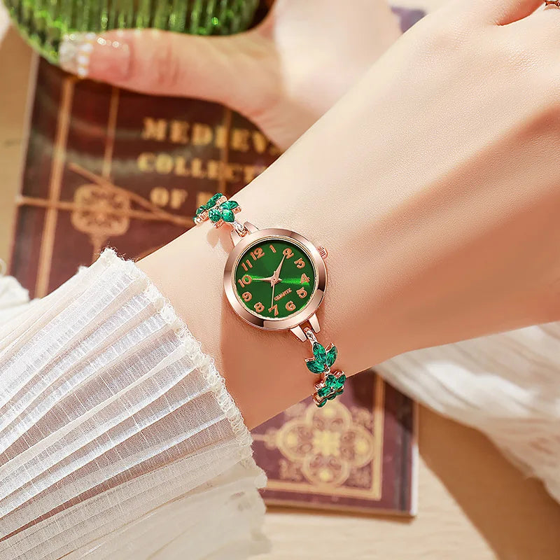 Women’s Bracelet Quartz Watch Set