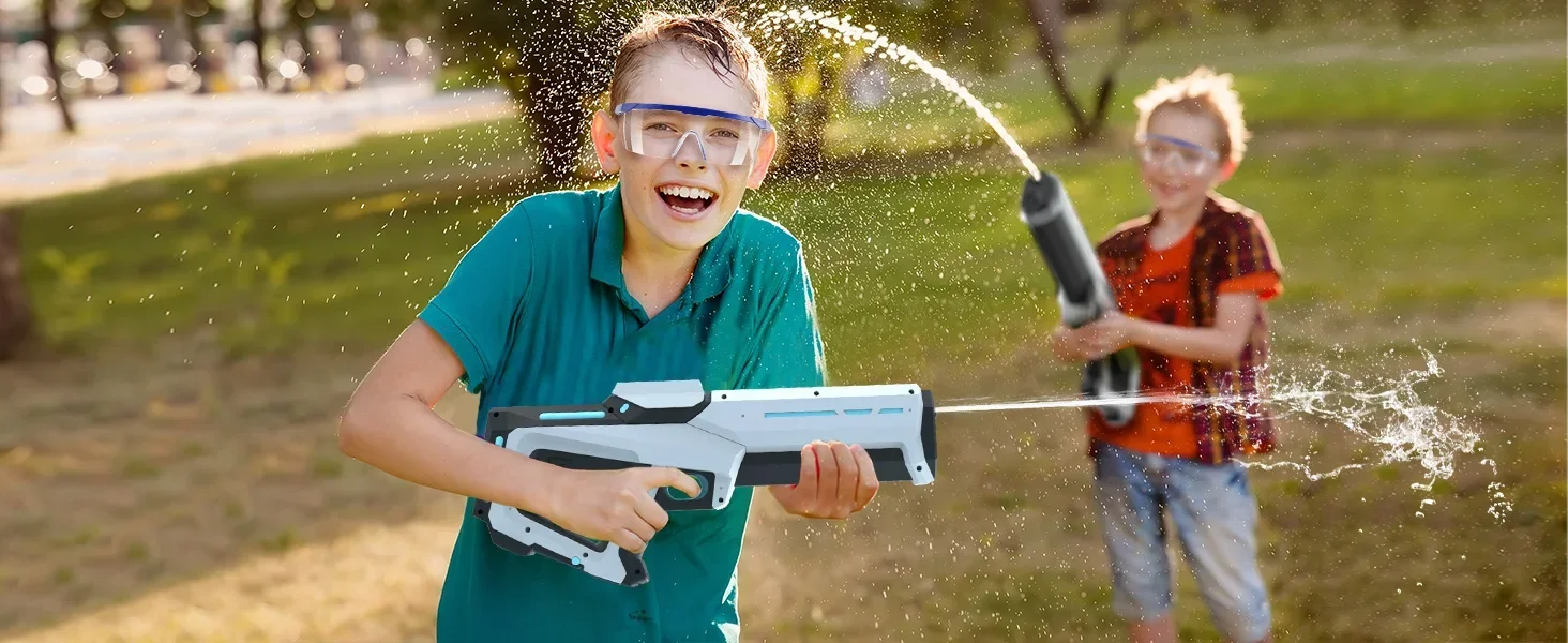 Automatic Electric Water Gun Suction Blaster for Summer Fun Outdoor - CartRare