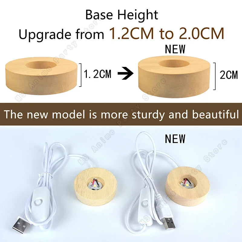 3D Crystal Crystal Ball Night Light – USB Powered LED Galaxy Lamp for Bedroom, Desk & Home Décor