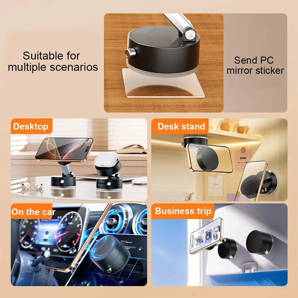 Double-Sided Magnetic Suction Phone Holder Foldable & Adjustable Stand - CartRare