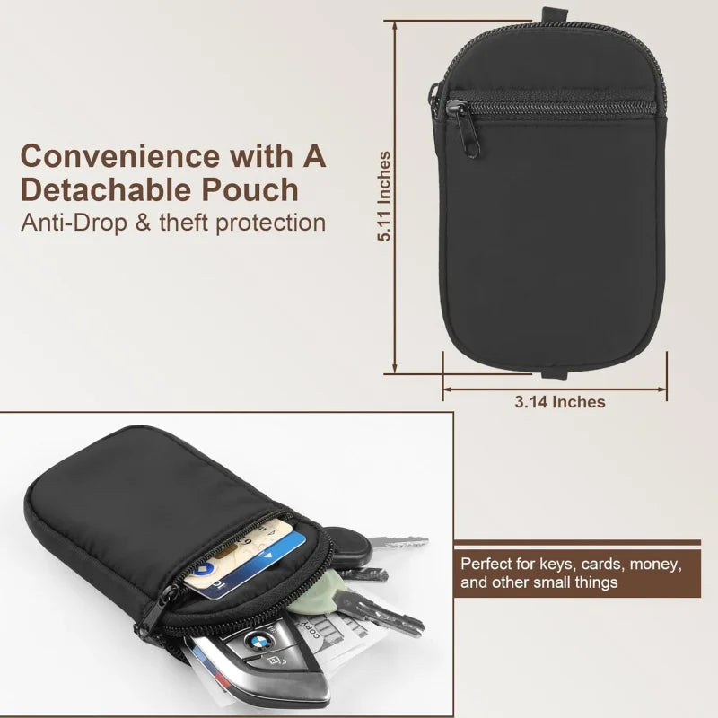 FlexiSecure Phone Wallet Strap – Adjust & Go with Confidence