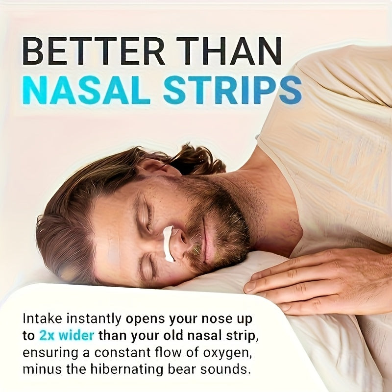 Unisex Nasal Dilators for Snore Relief & Easy Breathing Anti-Slip Design - CartRare