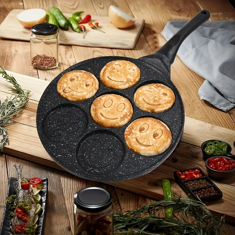 7-Cup Nonstick Pancake & Waffle Maker Pan Easy Breakfast