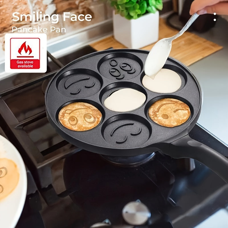 7-Cup Nonstick Pancake & Waffle Maker Pan Easy Breakfast - CartRare