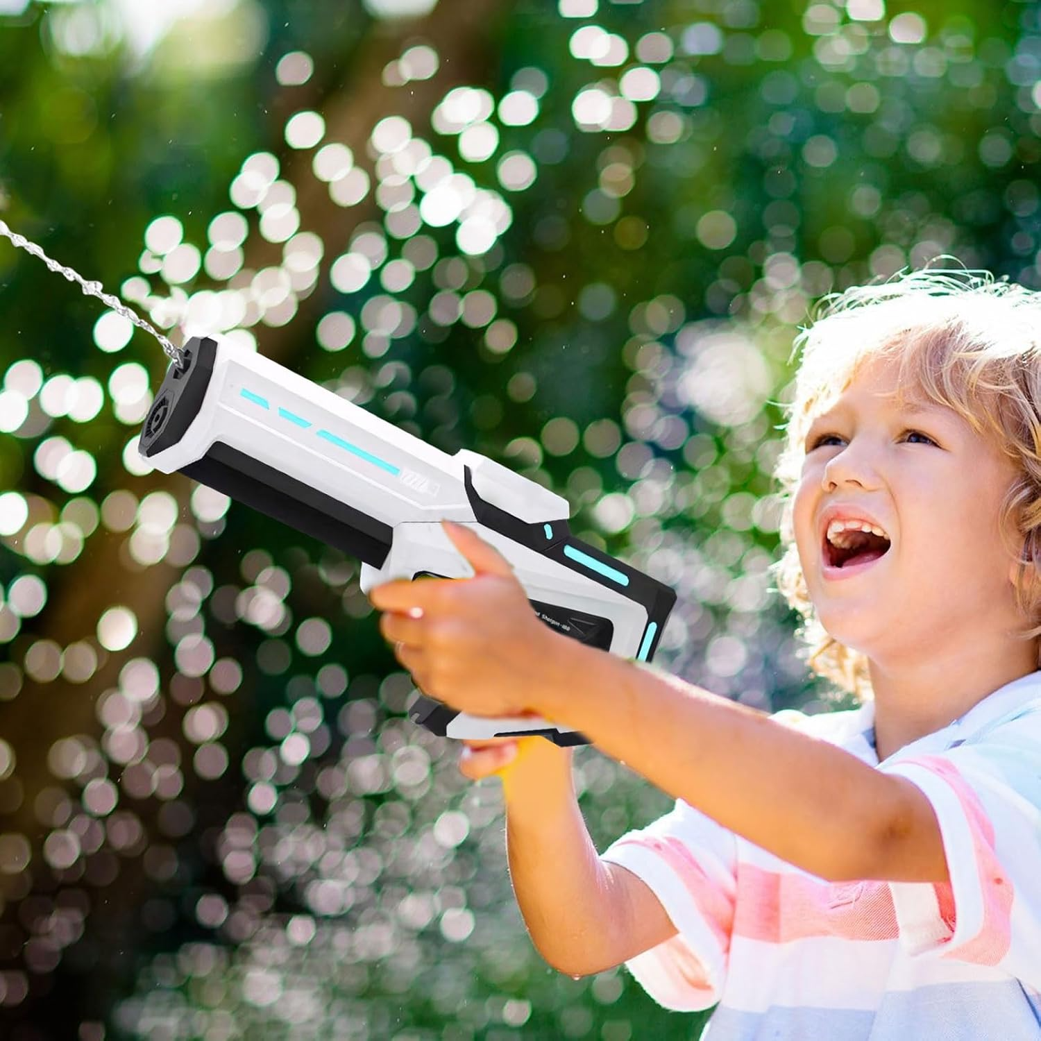 Automatic Electric Water Gun Suction Blaster for Summer Fun Outdoor - CartRare