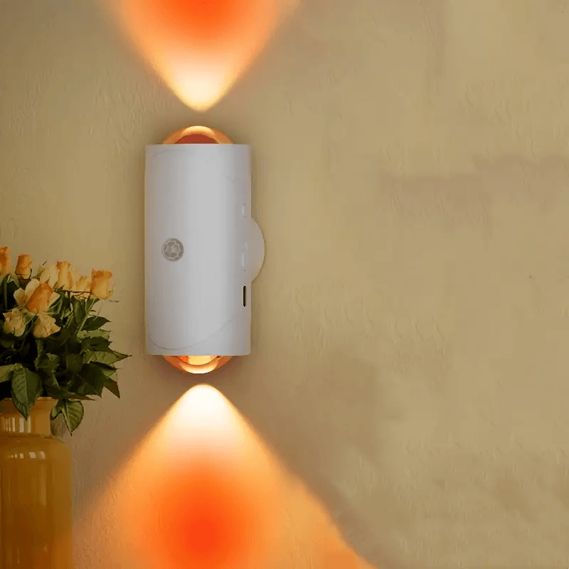RGB Infrared Sensor Lamp – Smart Rechargeable Motion Light with Touch Control & Color-Changing Glow - CartRare