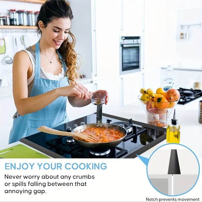 Silicone Gap Sealing Strip for Kitchen Stove and Counter Protection – Anti-Oil and Spill Proof - CartRare