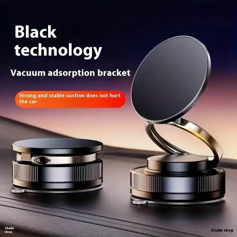360° Magnetic Car Phone Mount with Foldable Adjustable Suction Design - CartRare