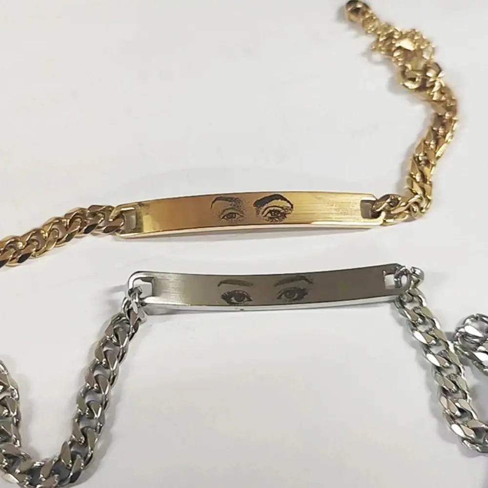 Soul Connect Eye Charm Bracelet – Personalized Keepsake Jewelry Gift for Women and Couples - CartRare
