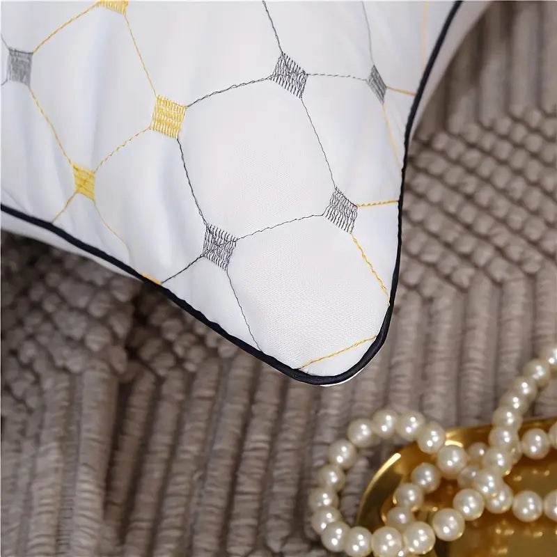 Orthopedic Hotel-Style Pillow for Neck Support and Cervical Spine Relief - CartRare