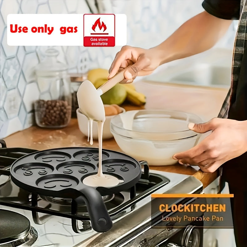 7-Cup Nonstick Pancake & Waffle Maker Pan Easy Breakfast