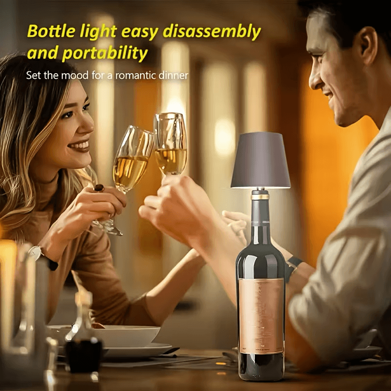 Incandescent Bulb PVC Bottle Night Lamp - CartRare