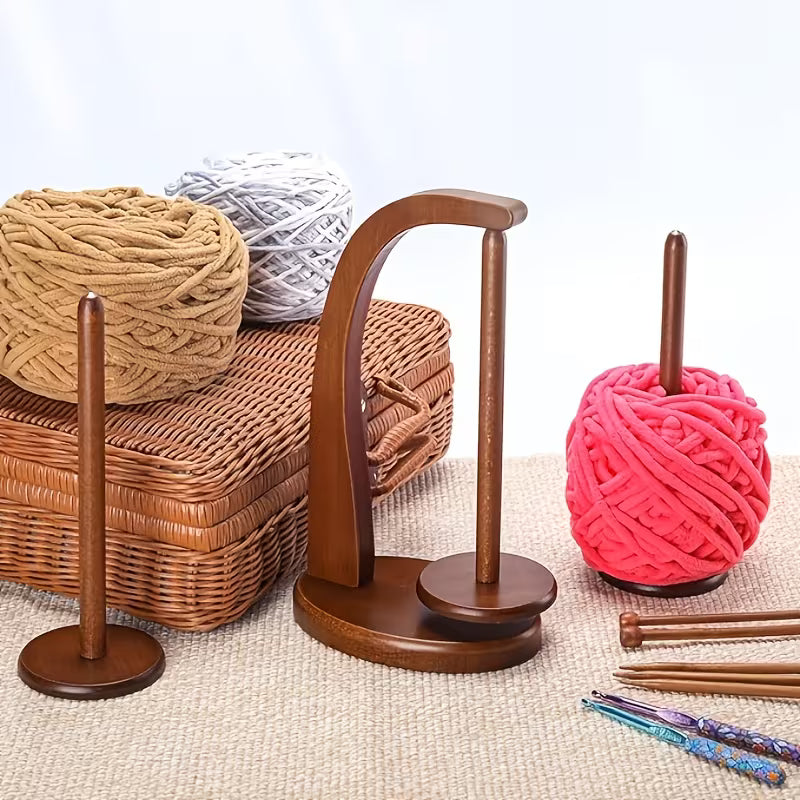 Floating Magnetic Yarn Holder for Men & Women – Anti-Tangle Knitting & Crochet Accessory