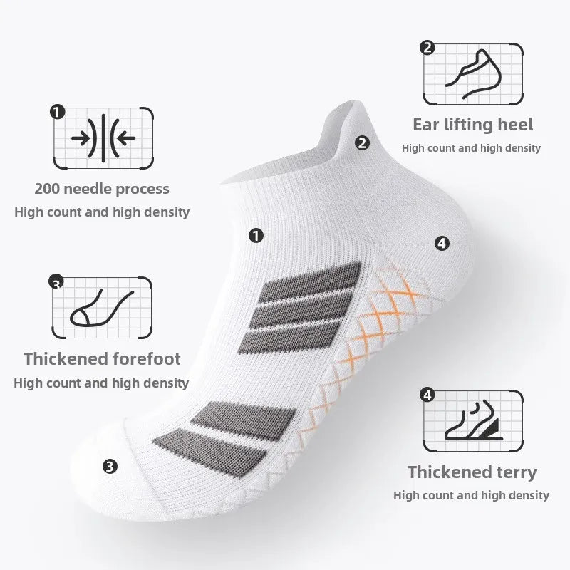 Skin FitSport Socks Ultimate No Show Comfort & Grip