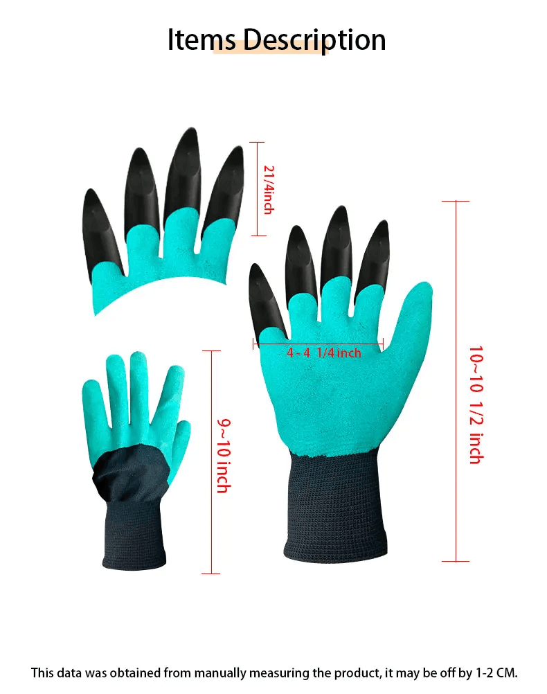 Gardening Gloves With Claws - CartRare
