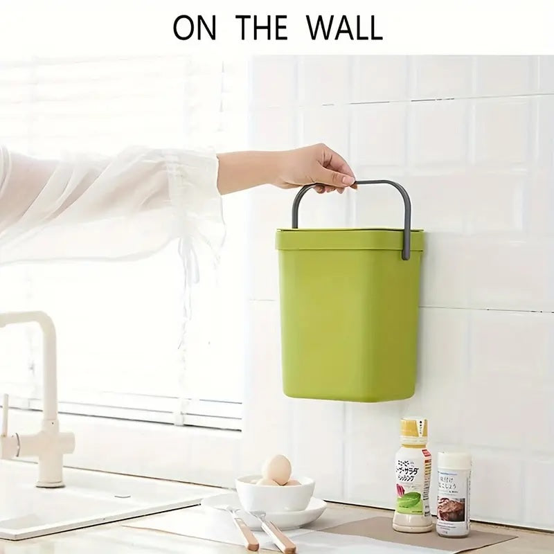 Space Saving Trash Can with Silent Lid - CartRare
