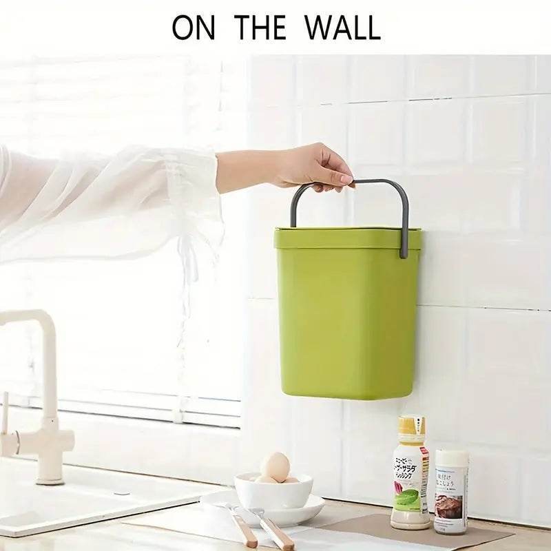 Space Saving Trash Can with Silent Lid - CartRare