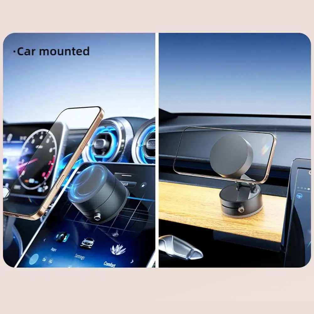 Double-Sided Magnetic Suction Phone Holder Foldable & Adjustable Stand - CartRare