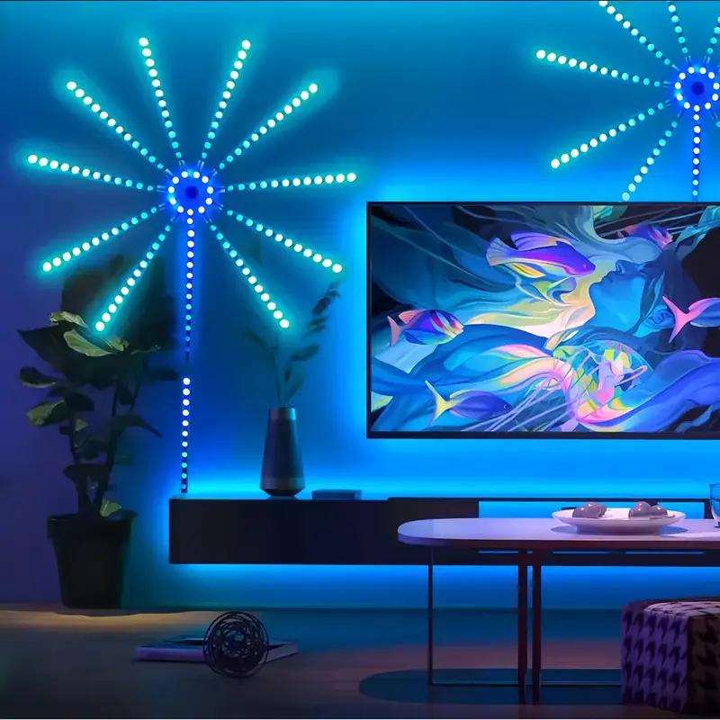 Smart Fireworks Light Show – Sync to Music via App, No Fireworks Needed!