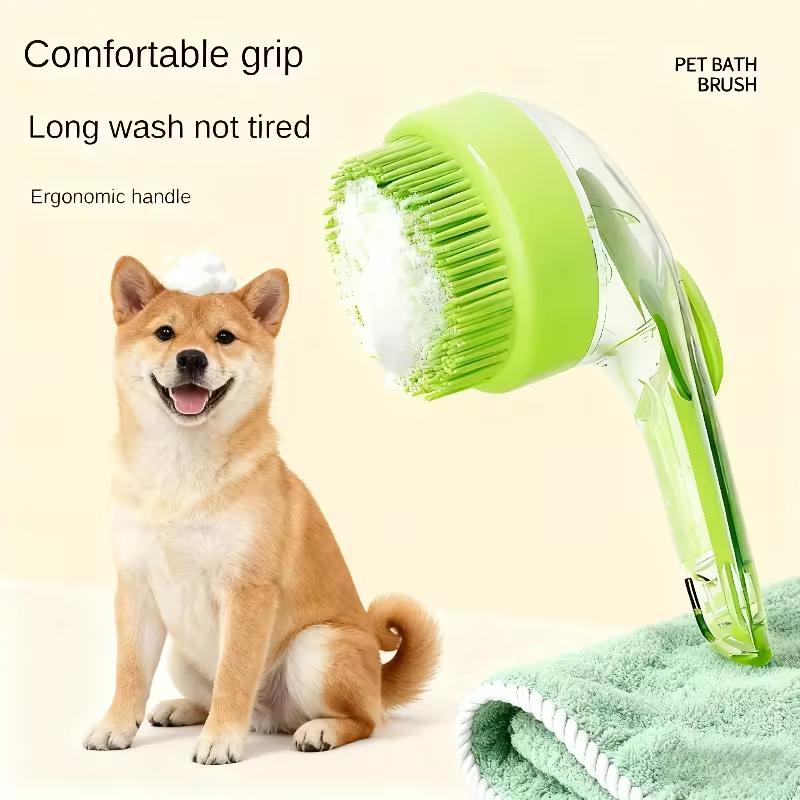 FurEase Bath Brush – Clean, Massage & Shed Less!