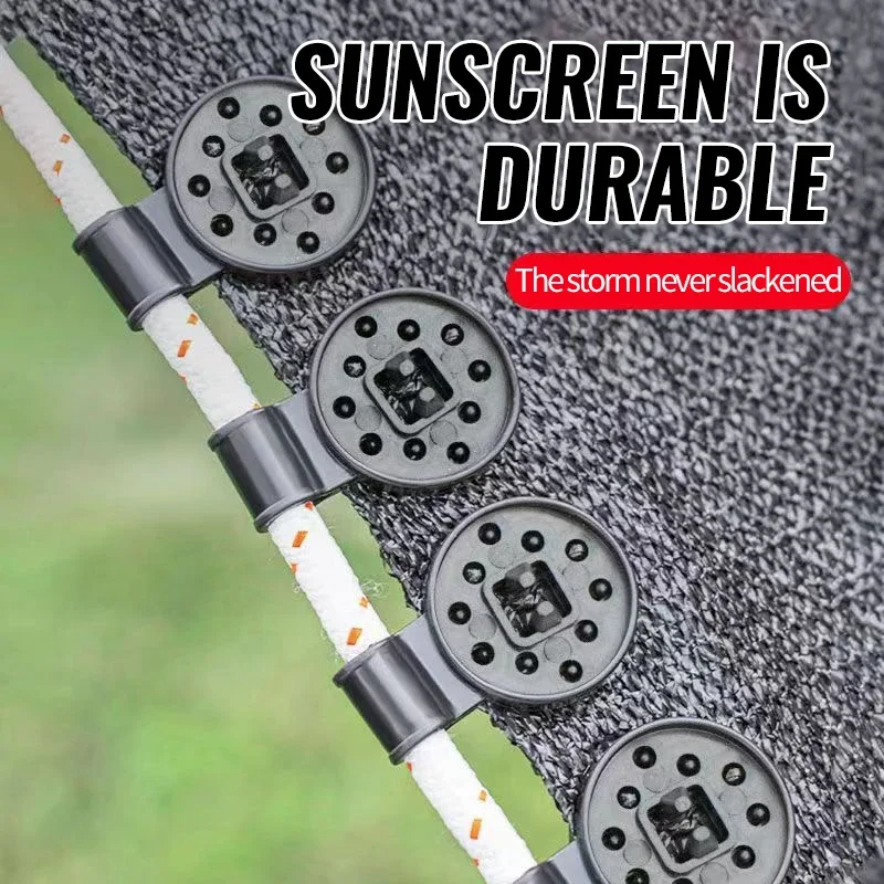 Durable Shade Cloth Clips For Gardens, Greenhouses & More - CartRare