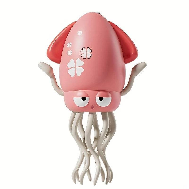 Electric Dancing Octopus Toy – Obstacle Avoidance, LED Lights, Music & Swing for Kids and Gifts - CartRare