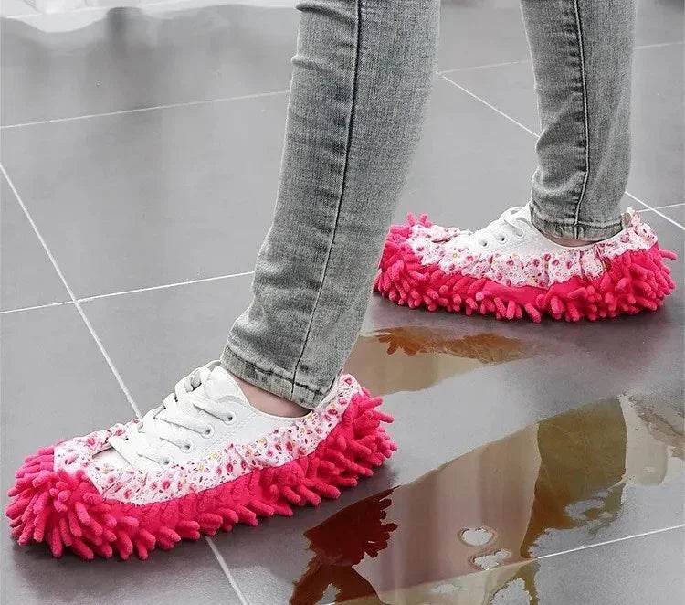 2 Pcs Mop Slippers Dust Cleaning Covers - CartRare