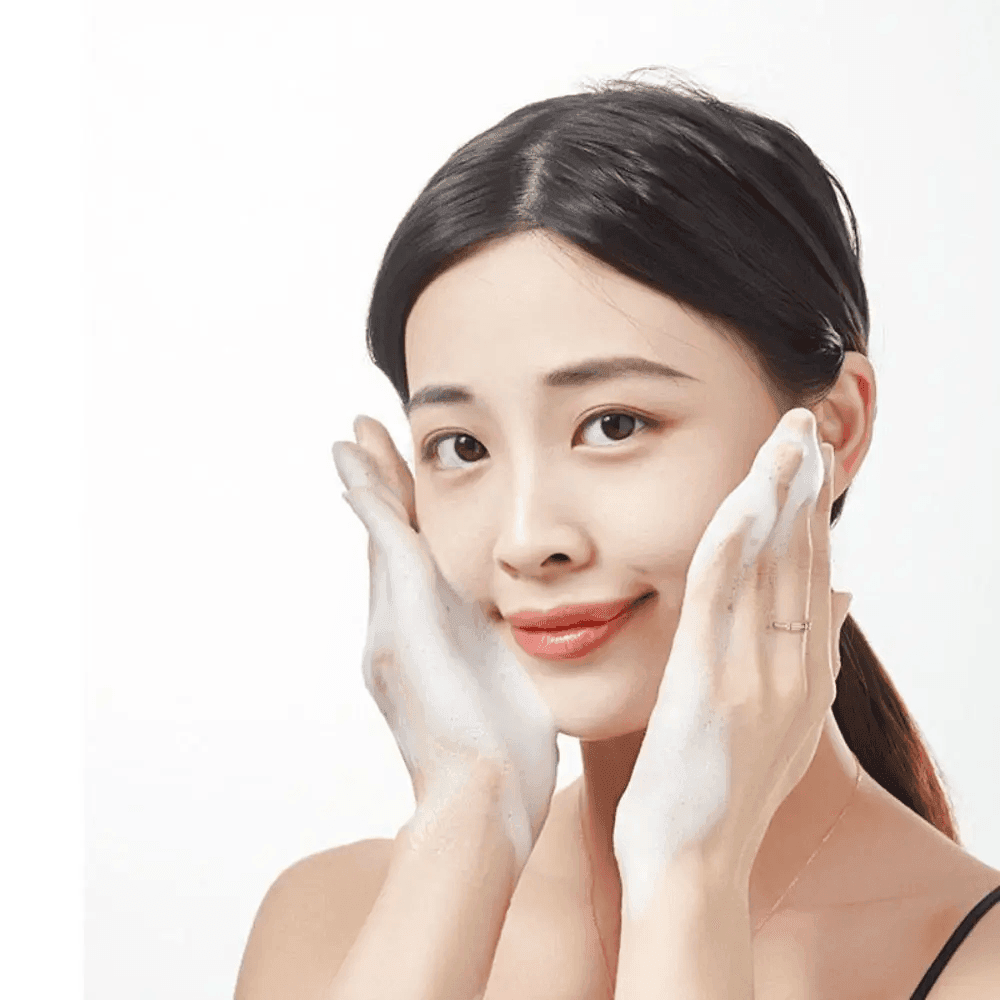 Automatic Foaming Face Cleanser Dispenser – Mini Electric Facial Foam Maker with Large Capacity for Bathroom or Vanity Use - CartRare
