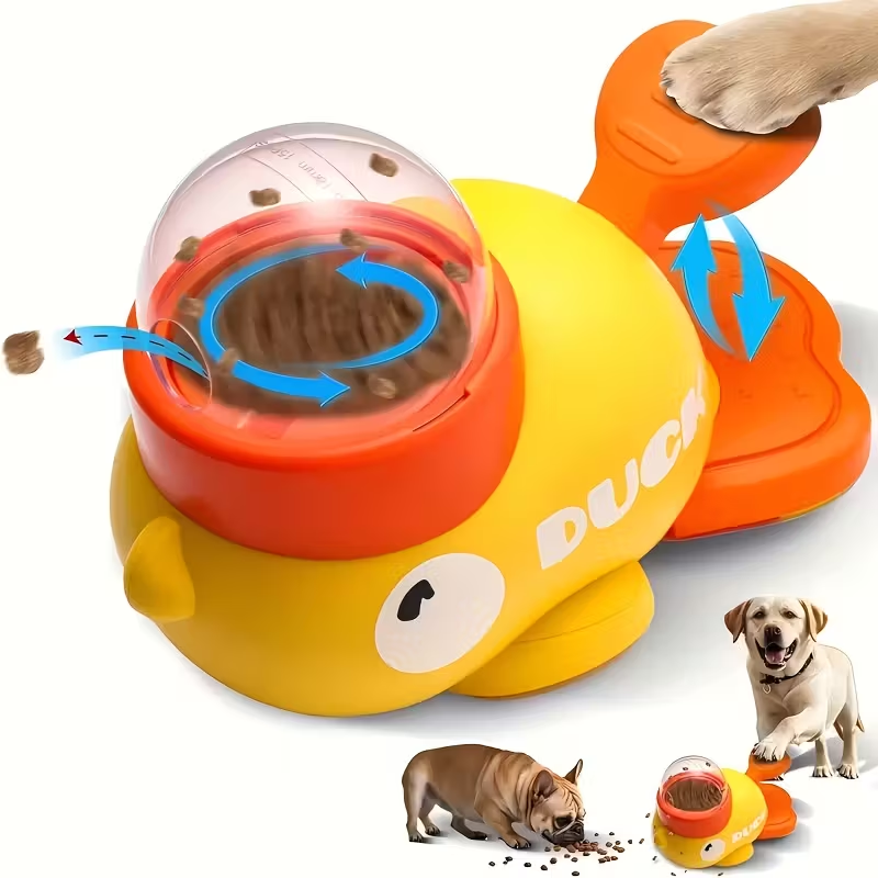 Interactive Duck Feeder – Peck & Play for Curious Pets!