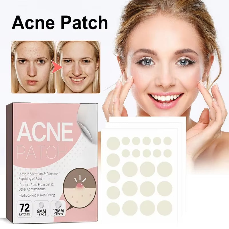 Acne Spot Healing Patches – Invisible Waterproof Stickers for Pimple Removal, Marks, and Scar Care - CartRare