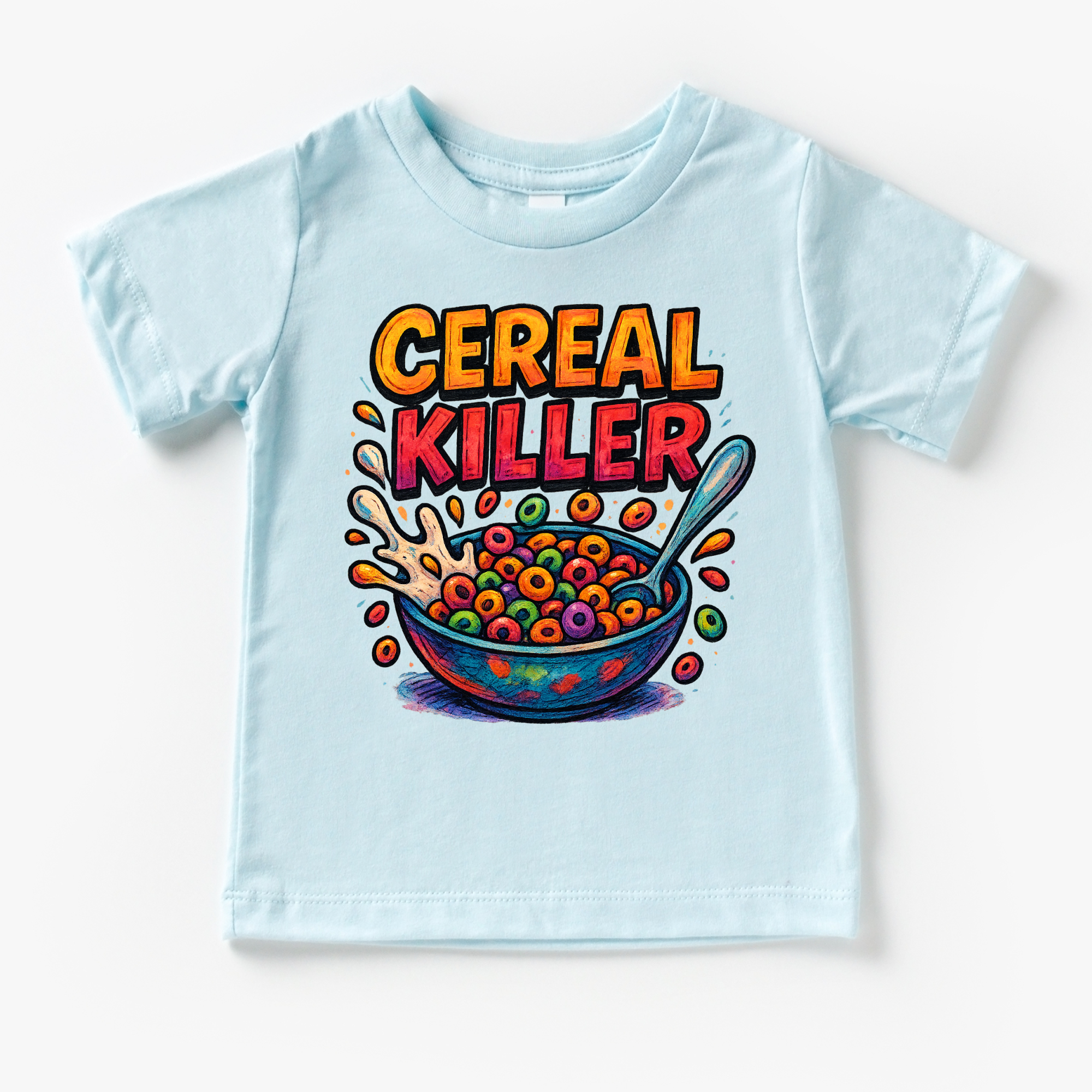 Funny Cereal Killer Breakfast Shirt - Funny Tee
