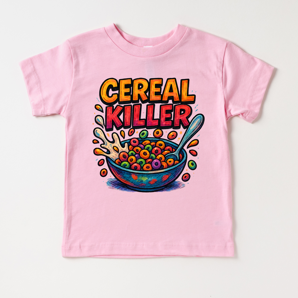 Funny Cereal Killer Breakfast Shirt - Funny Tee