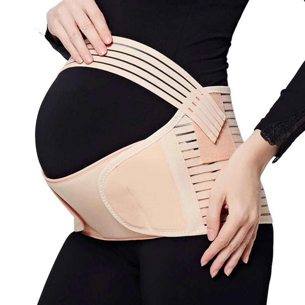 Maternity Belly Band Pregnancy Support Belt Back Support Adjustable Fit Abdomen Relief - CartRare