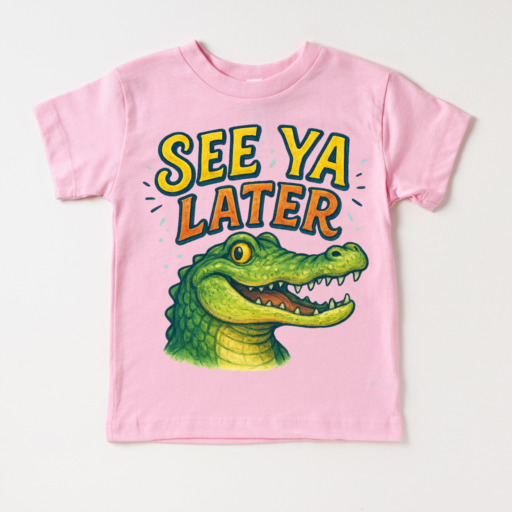 See Ya Later Alligator  Shirt - Funny Retro Tee