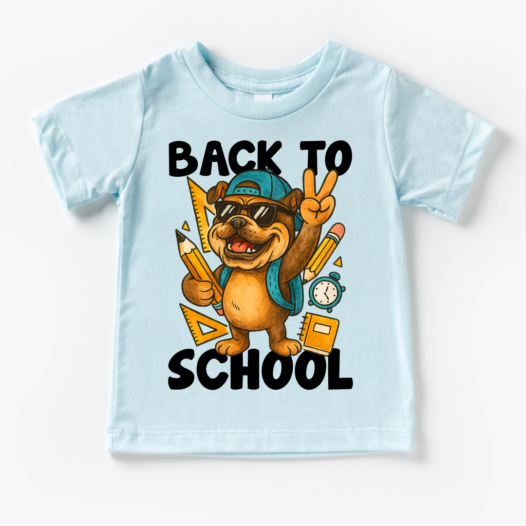 Back To School Bulldogs Mascot Shirt - Back To School Tee