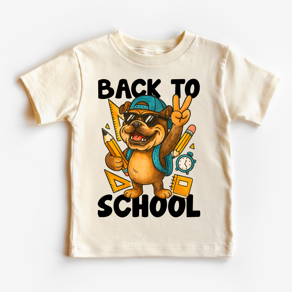 Back To School Bulldogs Mascot Shirt - Back To School Tee