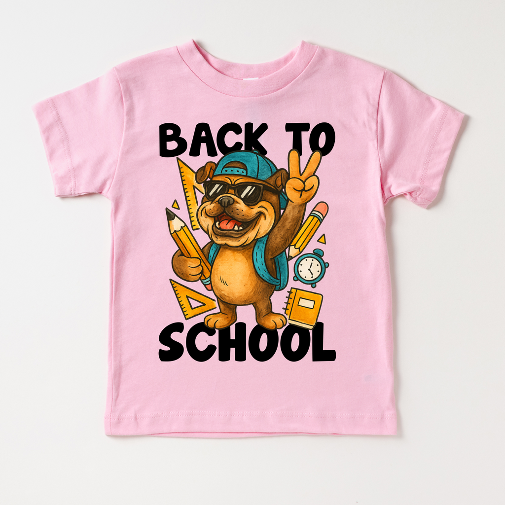 Back To School Bulldogs Mascot Shirt - Back To School Tee