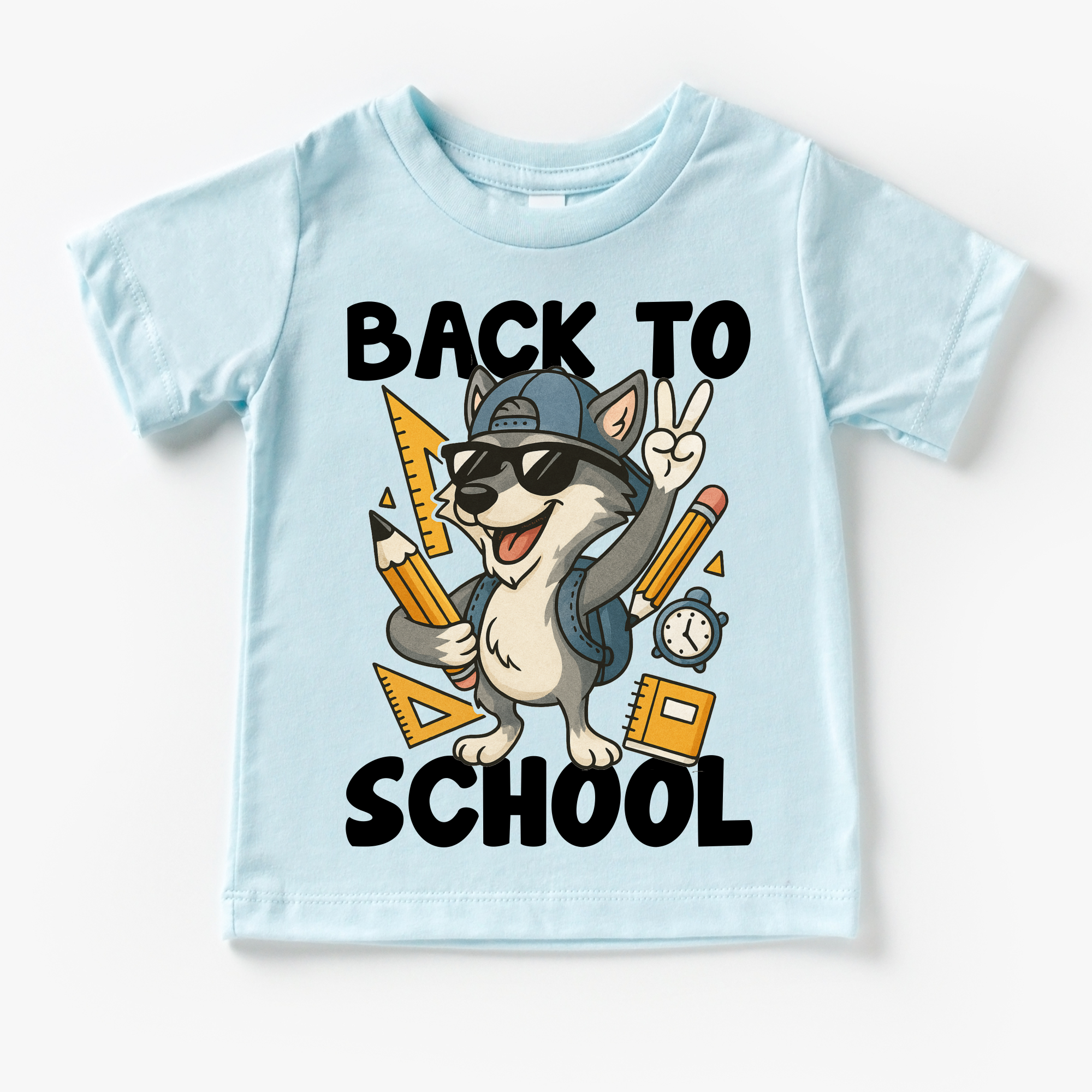 Back To School Wolf Mascot Shirt - Back To School Tee