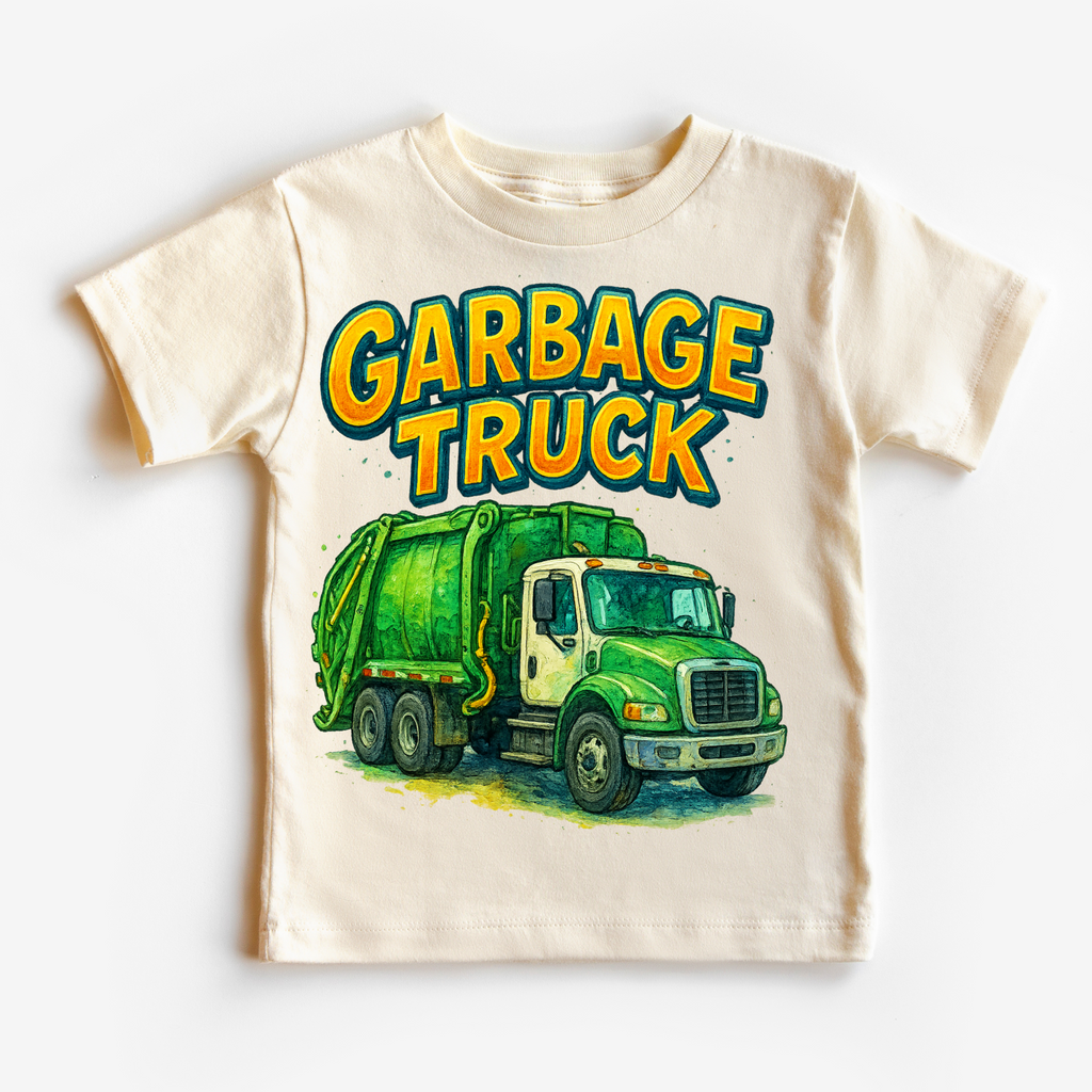 Garbage Truck Shirt - Fun Garbage Truck Tee