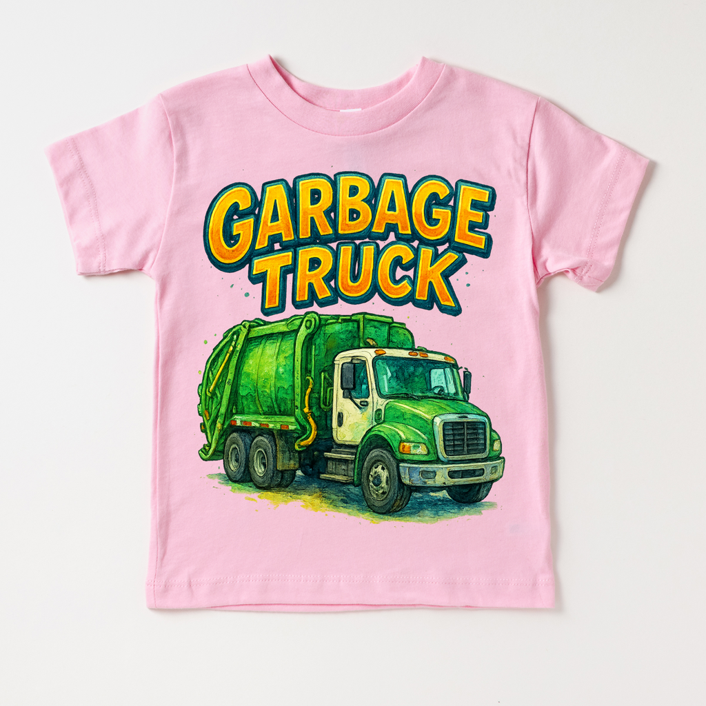 Garbage Truck Shirt - Fun Garbage Truck Tee
