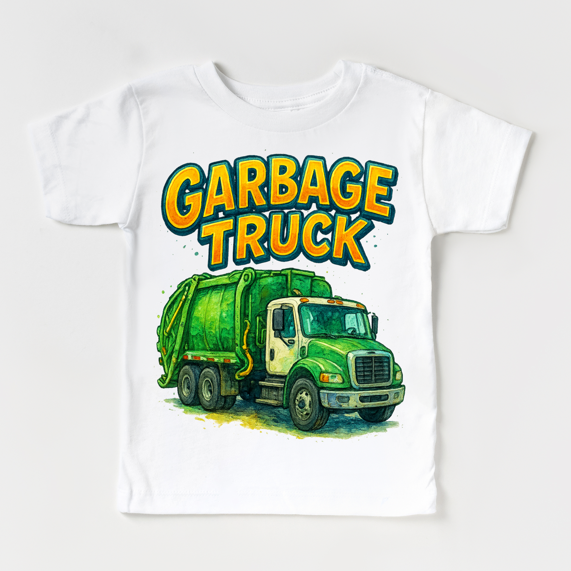 Garbage Truck Shirt - Fun Garbage Truck Tee