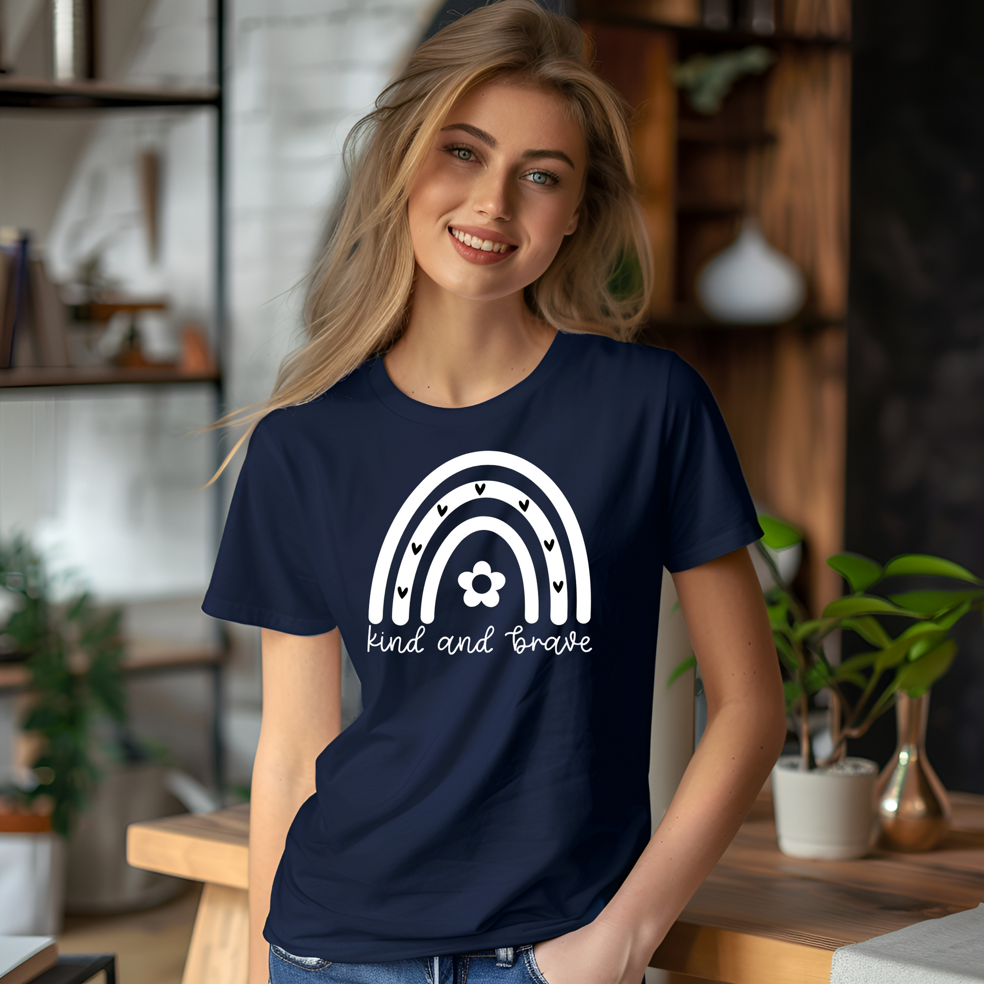 Kind and Brave T-Shirt – Empowering Everyday Style