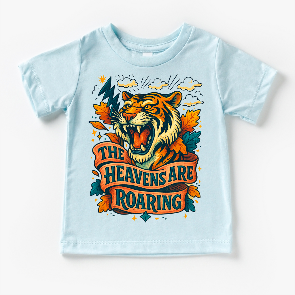 The Heavens Are Roaring Christian Shirt - Religious Tee