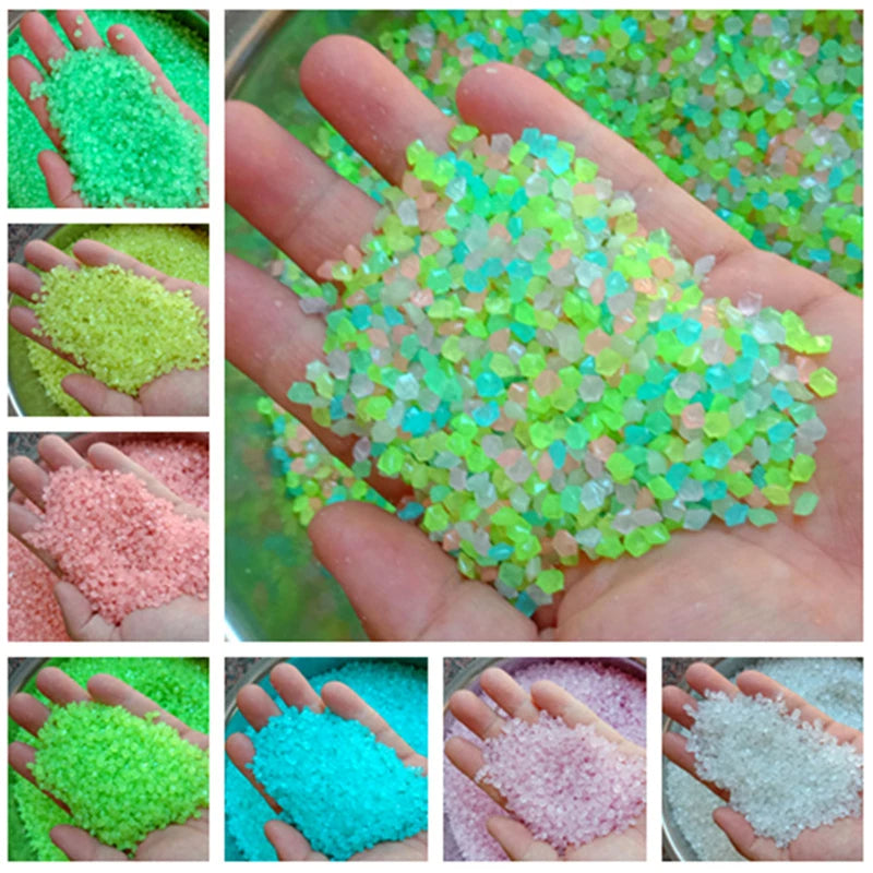 Glow in the Dark Pebbles – Luminous Stones for Garden, Path, Lawn & Aquarium Decor - CartRare