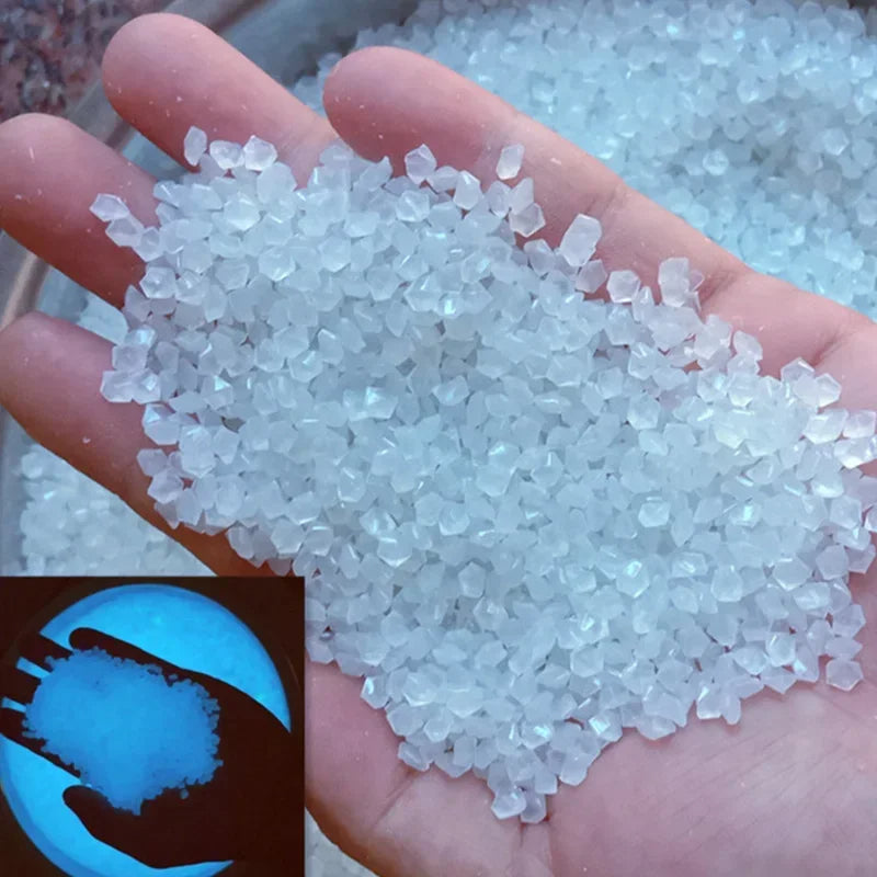 Glow in the Dark Pebbles – Luminous Stones for Garden, Path, Lawn & Aquarium Decor - CartRare